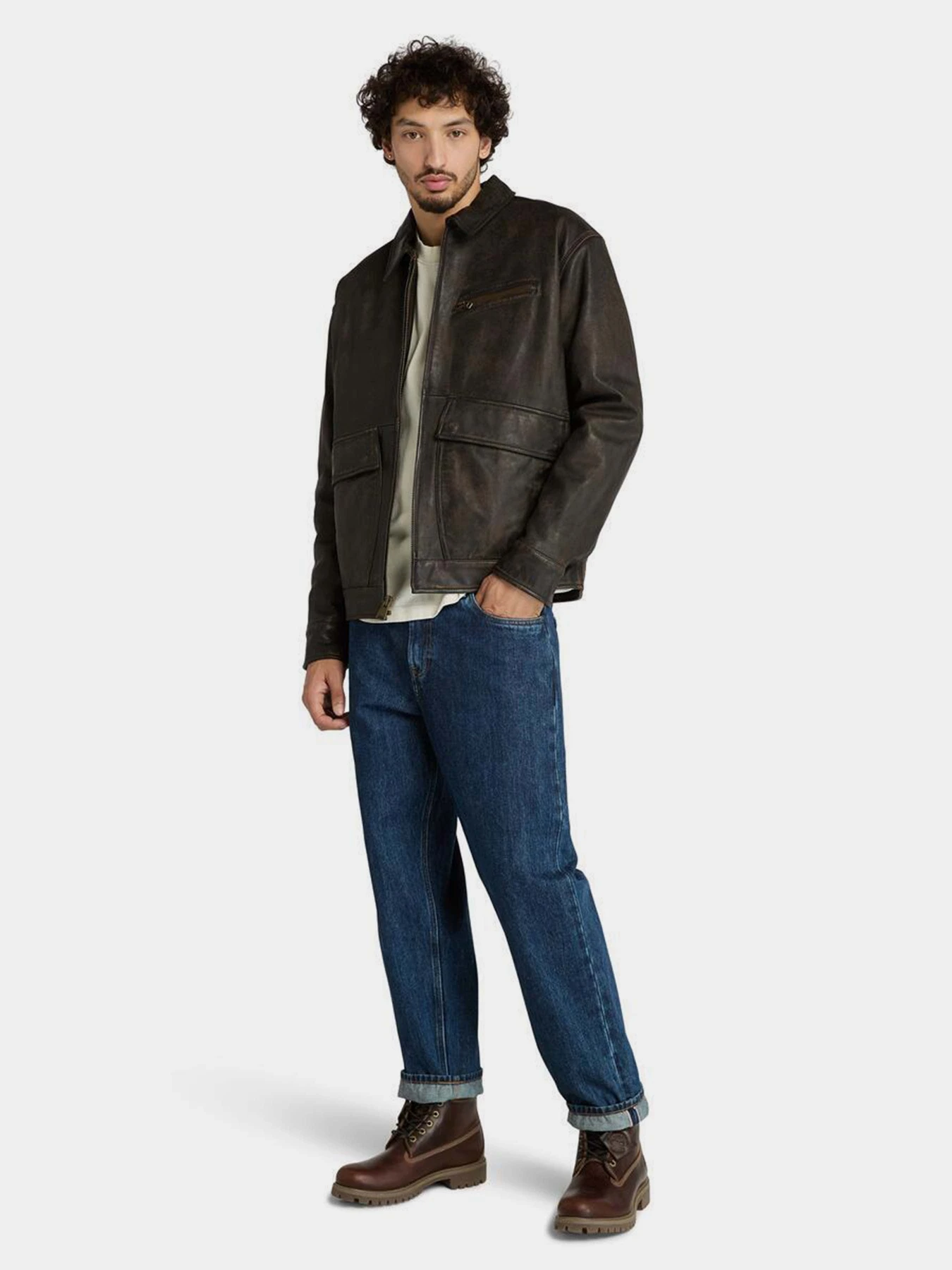Джинси Timberland Selvedge модель TB0A5MZE455 Джинси Timberland Selvedge модель TB0A5MZE455 Фото