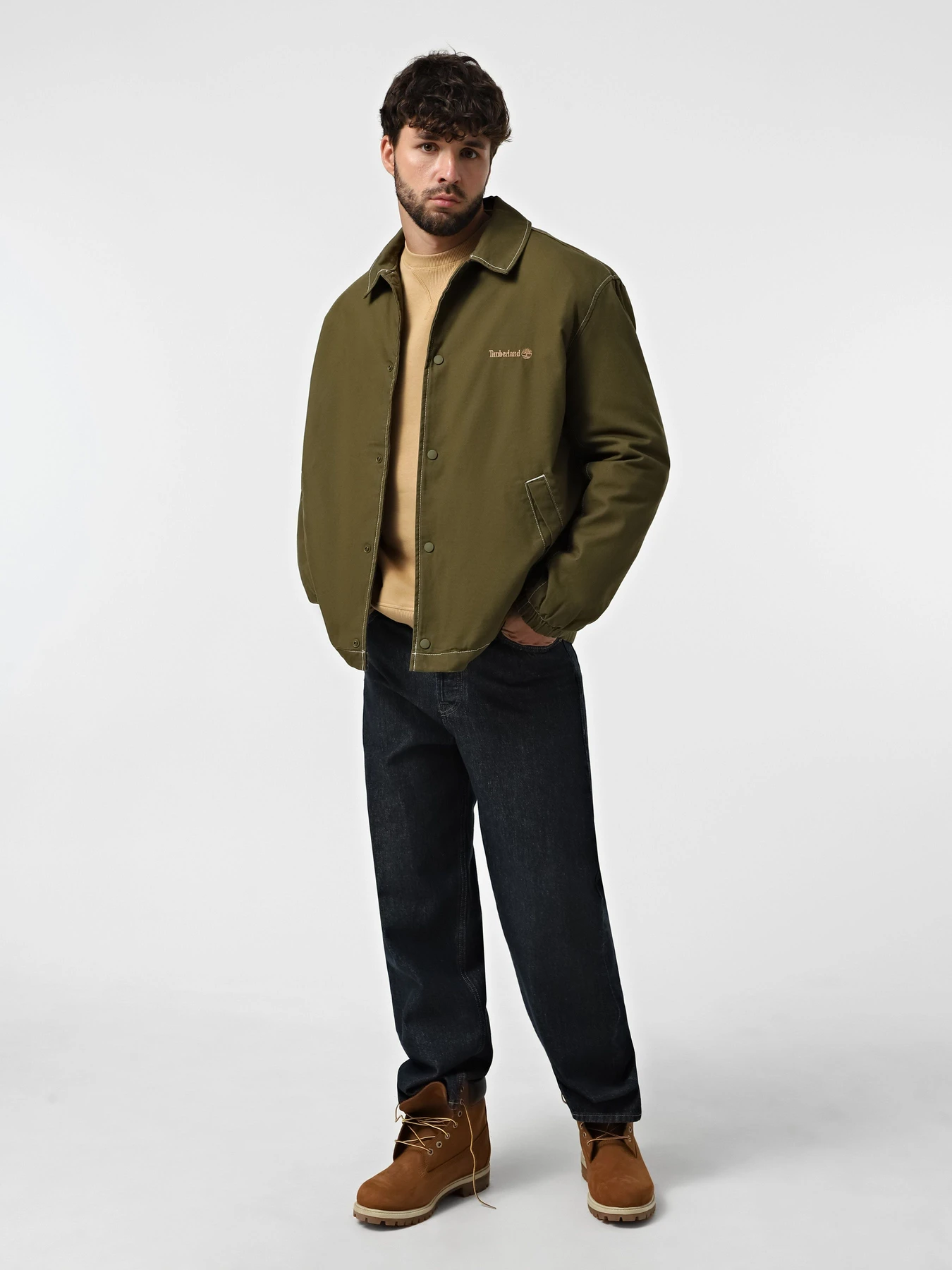 Куртки та дублянки Timberland All Gender Washed Duck модель TB0A5N46302 Фото