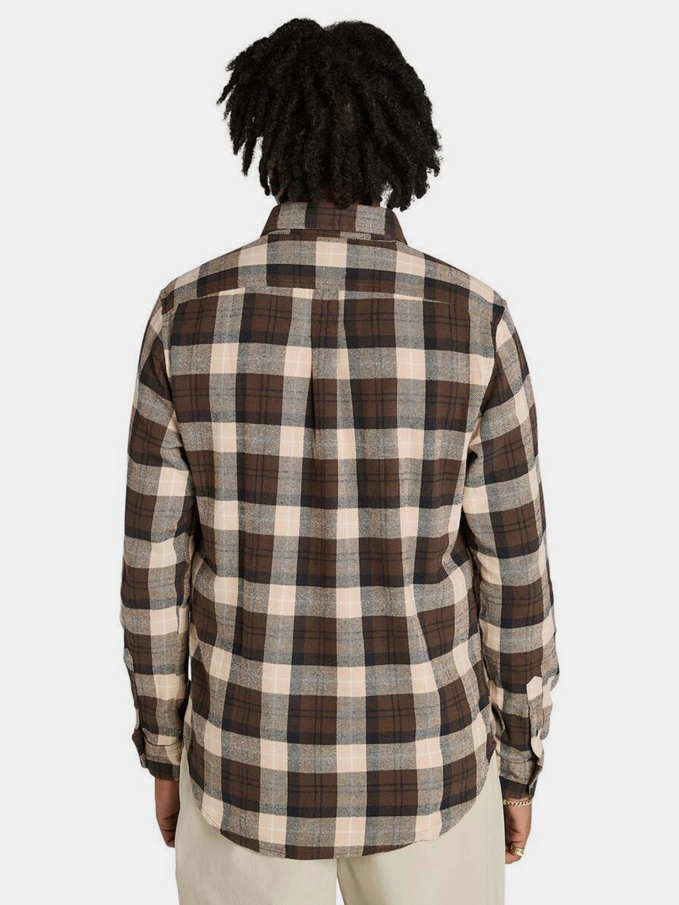 Рубашки Timberland Checked Flannel модель TB0A44XQG56 Фото