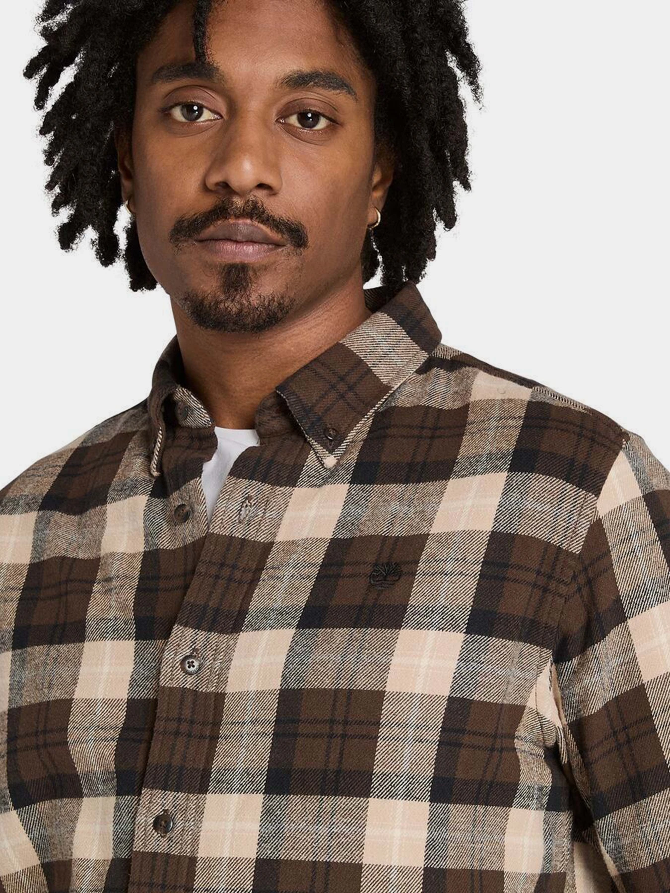 Рубашки Timberland Checked Flannel модель TB0A44XQG56 Фото