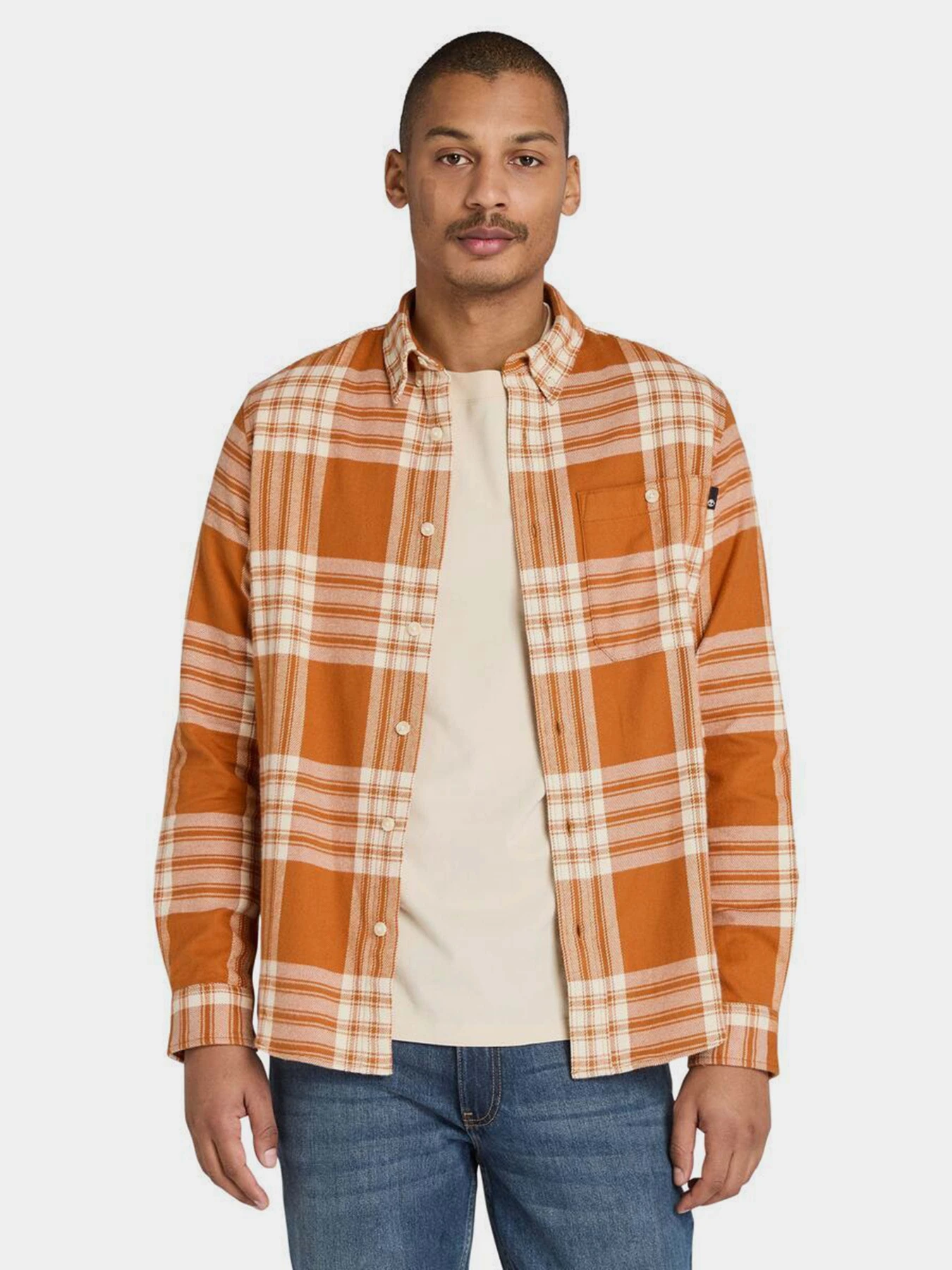 Рубашки Timberland Midweight Flannel модель TB0A6V4XC41 Рубашки Timberland Midweight Flannel модель TB0A6V4XC41 Фото