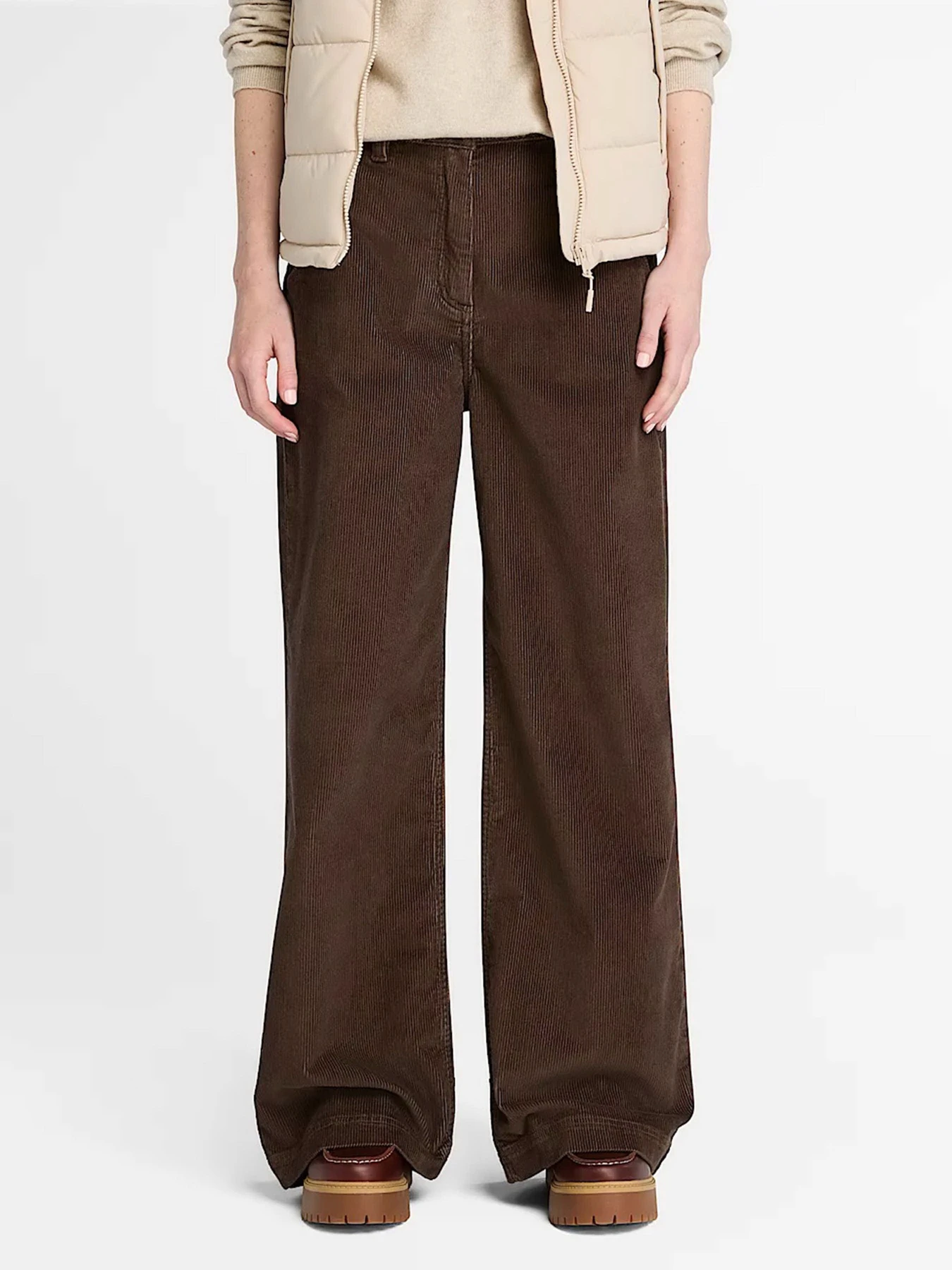 Брюки Timberland WASHED CORDUROY WIDE-LEG модель TB0A41DB243 Брюки Timberland WASHED CORDUROY WIDE-LEG модель TB0A41DB243 Фото