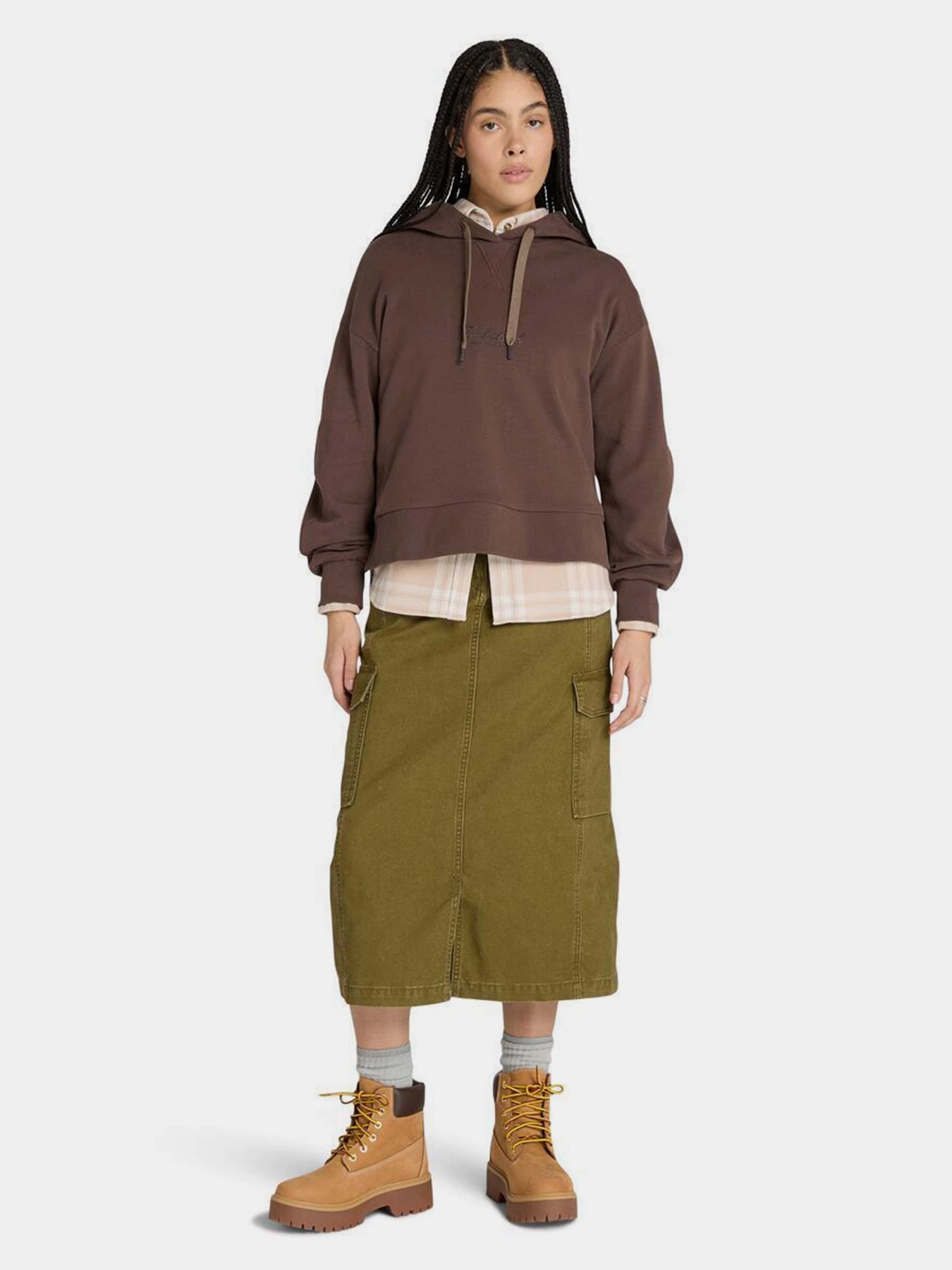 Сорочки Timberland Midweight Flannel модель TB0A6HXQEYL Фото