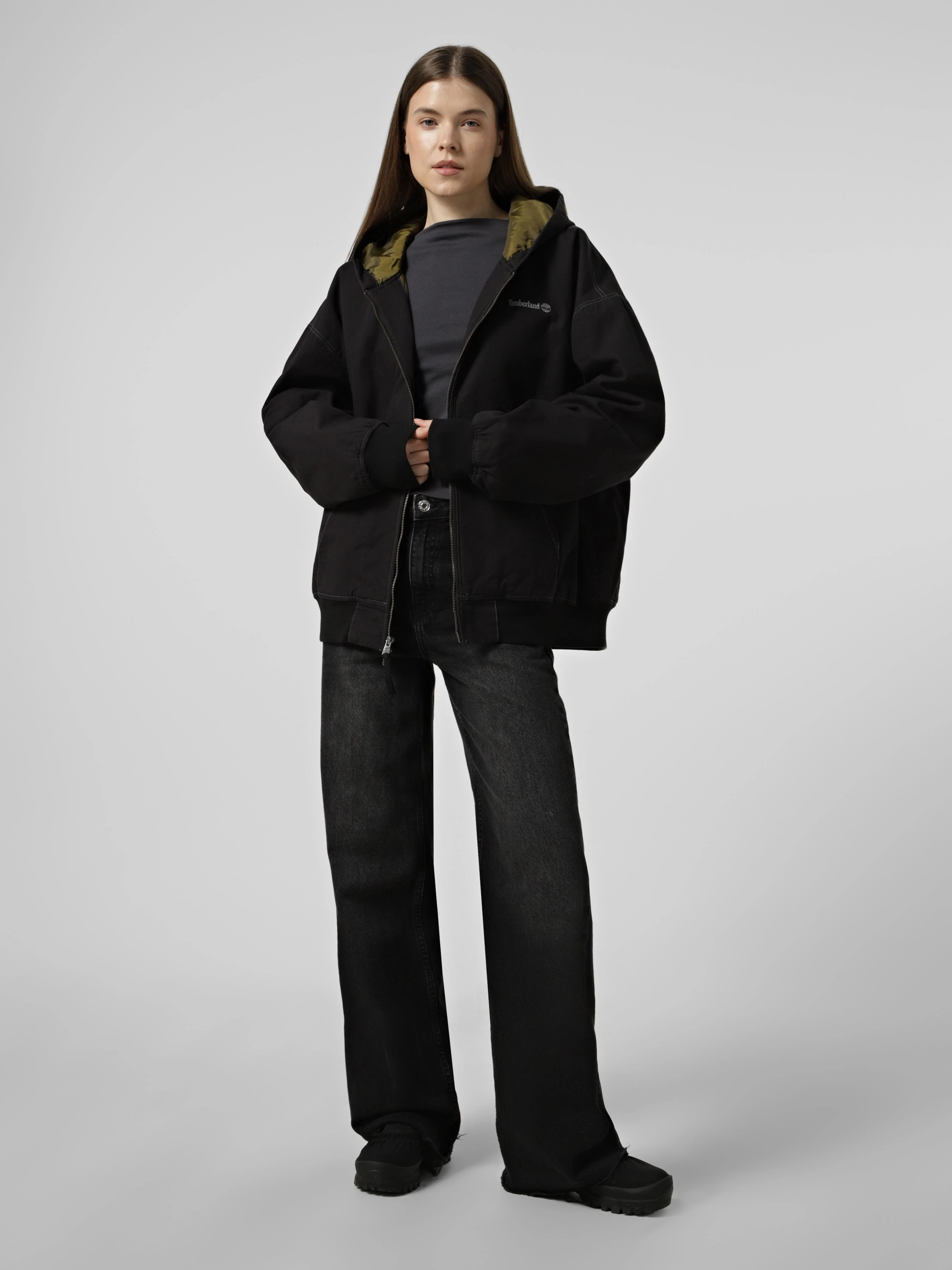 Бавовняний Чоловічий Бомбер Timberland фото 2