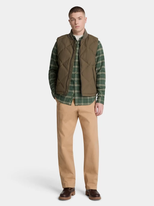 Бавовняна Чоловіча Сорочка в клітинку Timberland фото 3