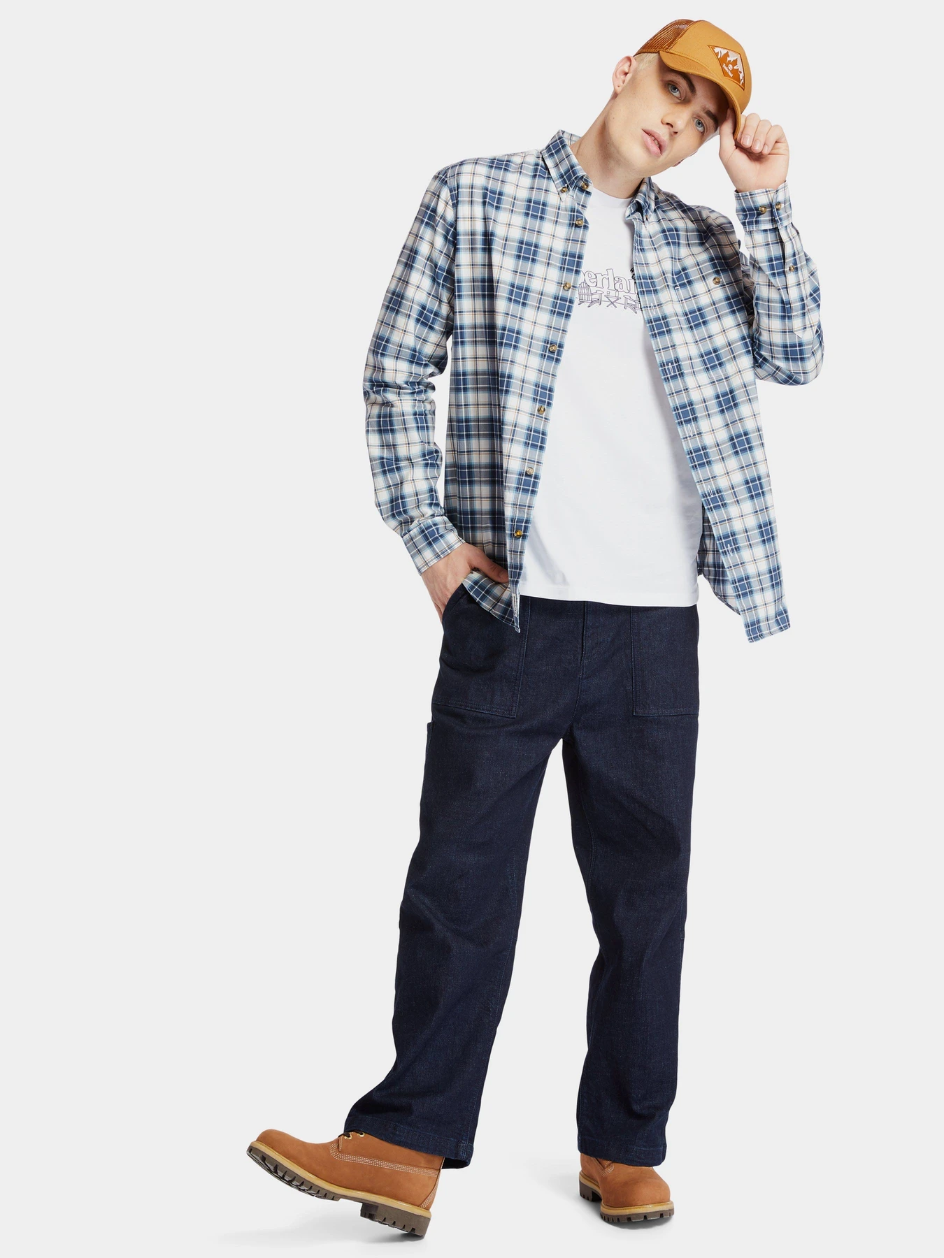 Шапки та кепки Timberland TRUCKER модель TB0A1WW1231 Шапки та кепки Timberland TRUCKER модель TB0A1WW1231 Фото