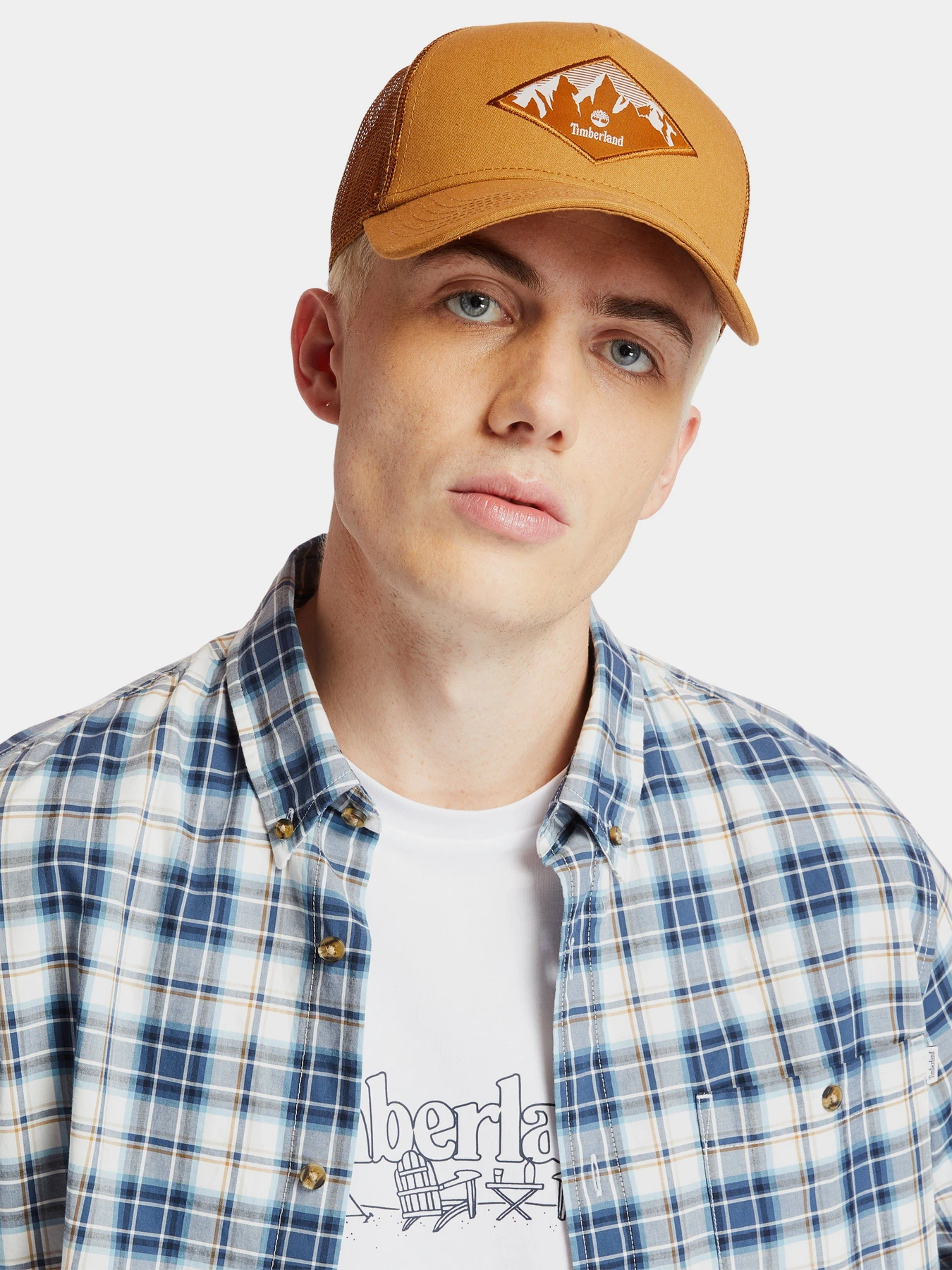 Шапки та кепки Timberland TRUCKER модель TB0A1WW1231 Шапки та кепки Timberland TRUCKER модель TB0A1WW1231 Фото