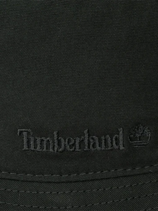 Timberland Cotton Canvas Панама колір чорний фото 3