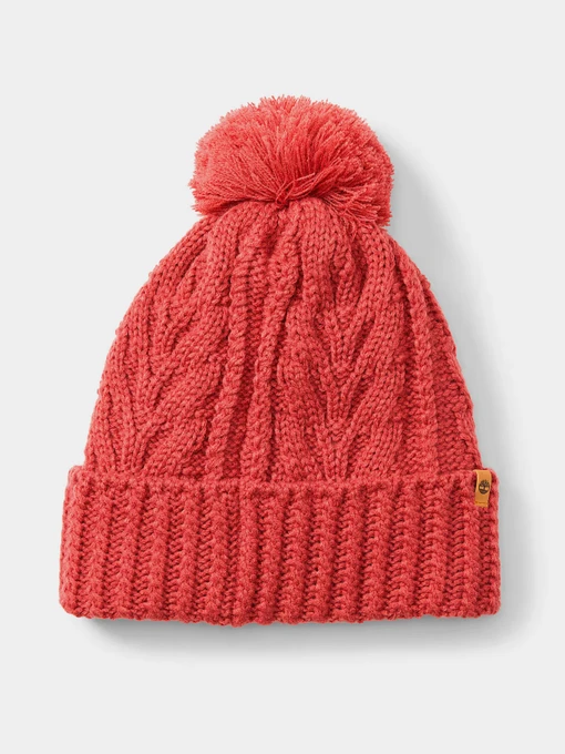 Шапки и кепки Timberland Cable Premium Pom Beanie модель TB0A1EROEFT Фото