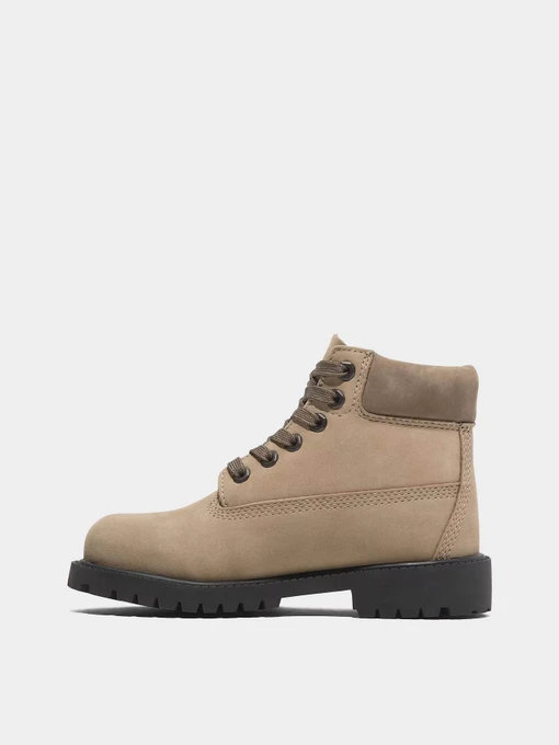 Нубукові Дитячі Черевики Timberland Premium 6-Inch Lace-Up Waterproof фото 2