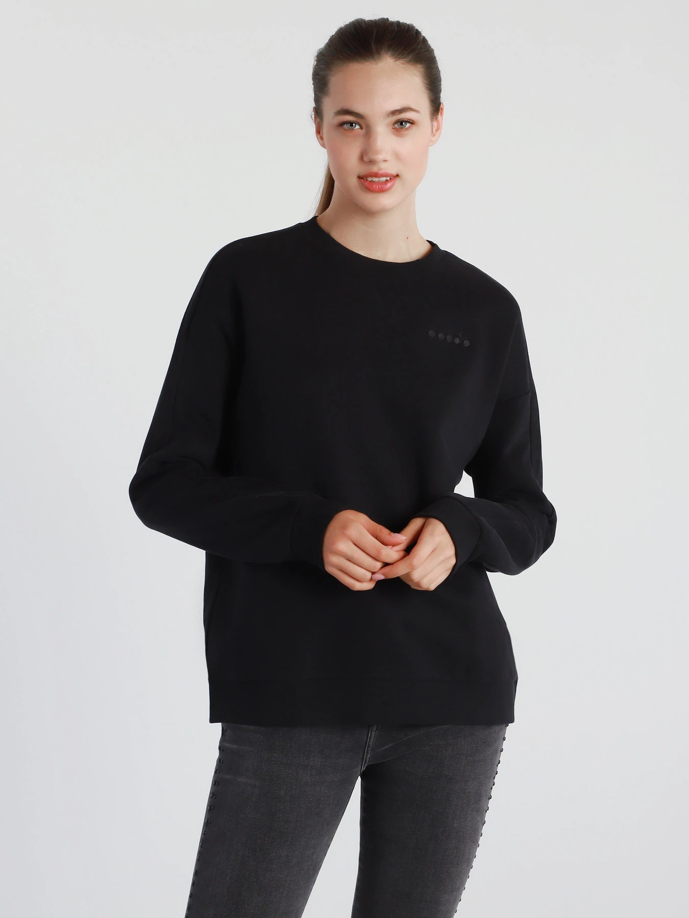 Худи и свитшоты DIADORA L. SWEATSHIRT CREW CHROMIA модель 102.176480.80013 Фото
