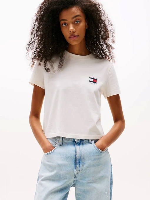 Футболки и поло Tommy Jeans модель DW0DW21423-YBH Фото