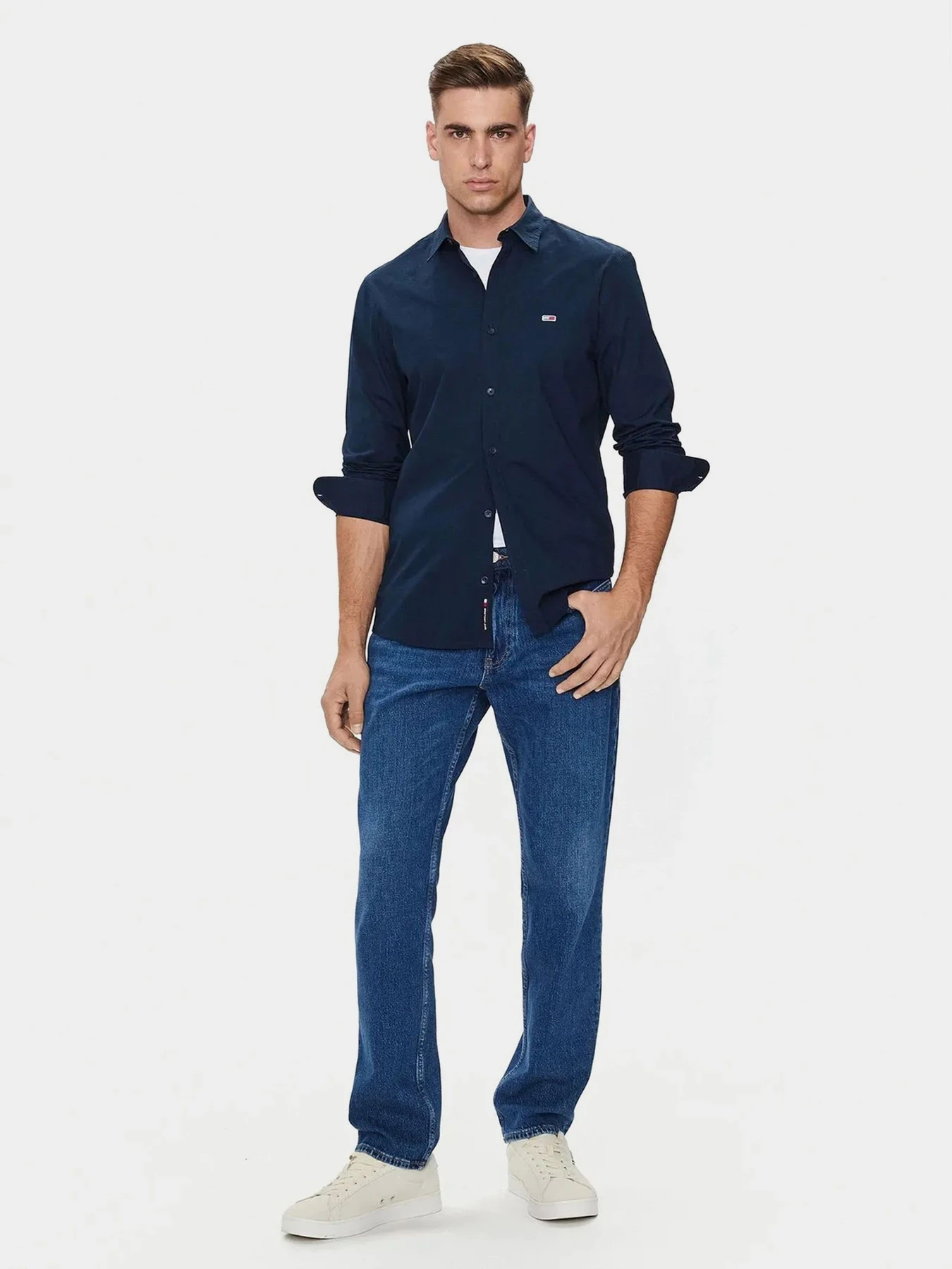Рубашки Tommy Jeans модель DM0DM19519-C1G Рубашки Tommy Jeans модель DM0DM19519-C1G Фото