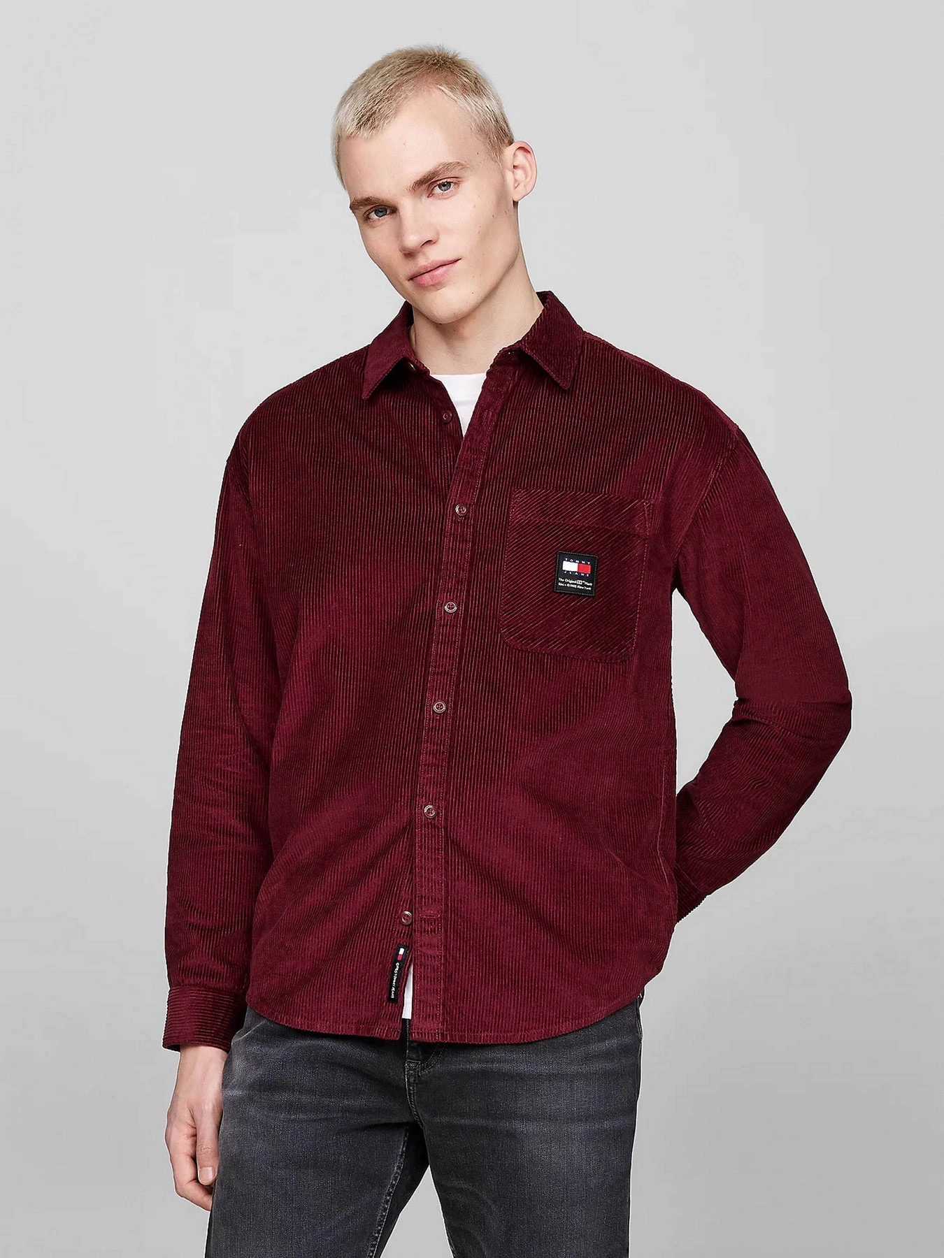Рубашки Tommy Jeans модель DM0DM19660-VLP Рубашки Tommy Jeans модель DM0DM19660-VLP Фото