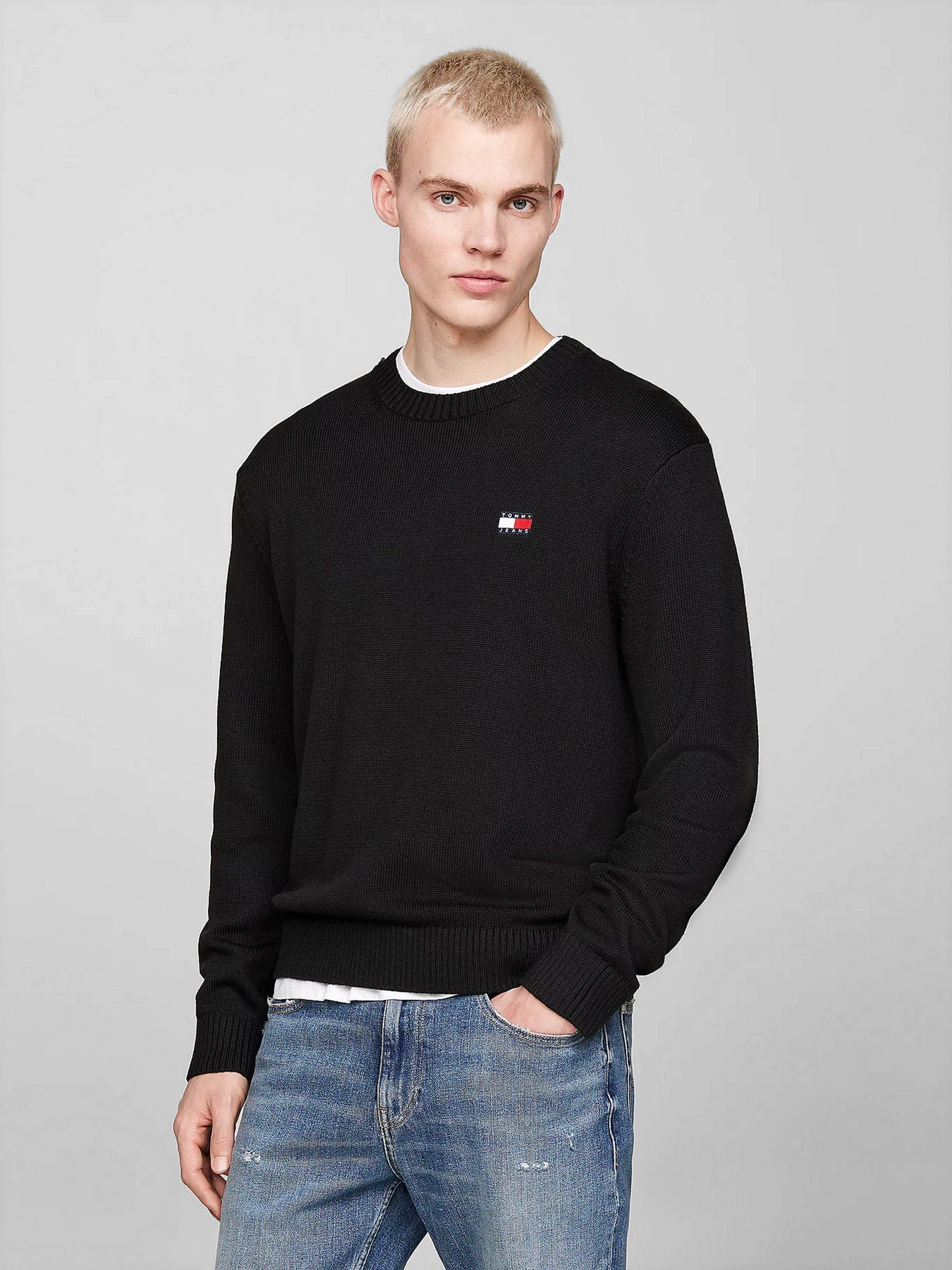 Свитры и кардиганы Tommy Jeans модель DM0DM20706-BDS Фото