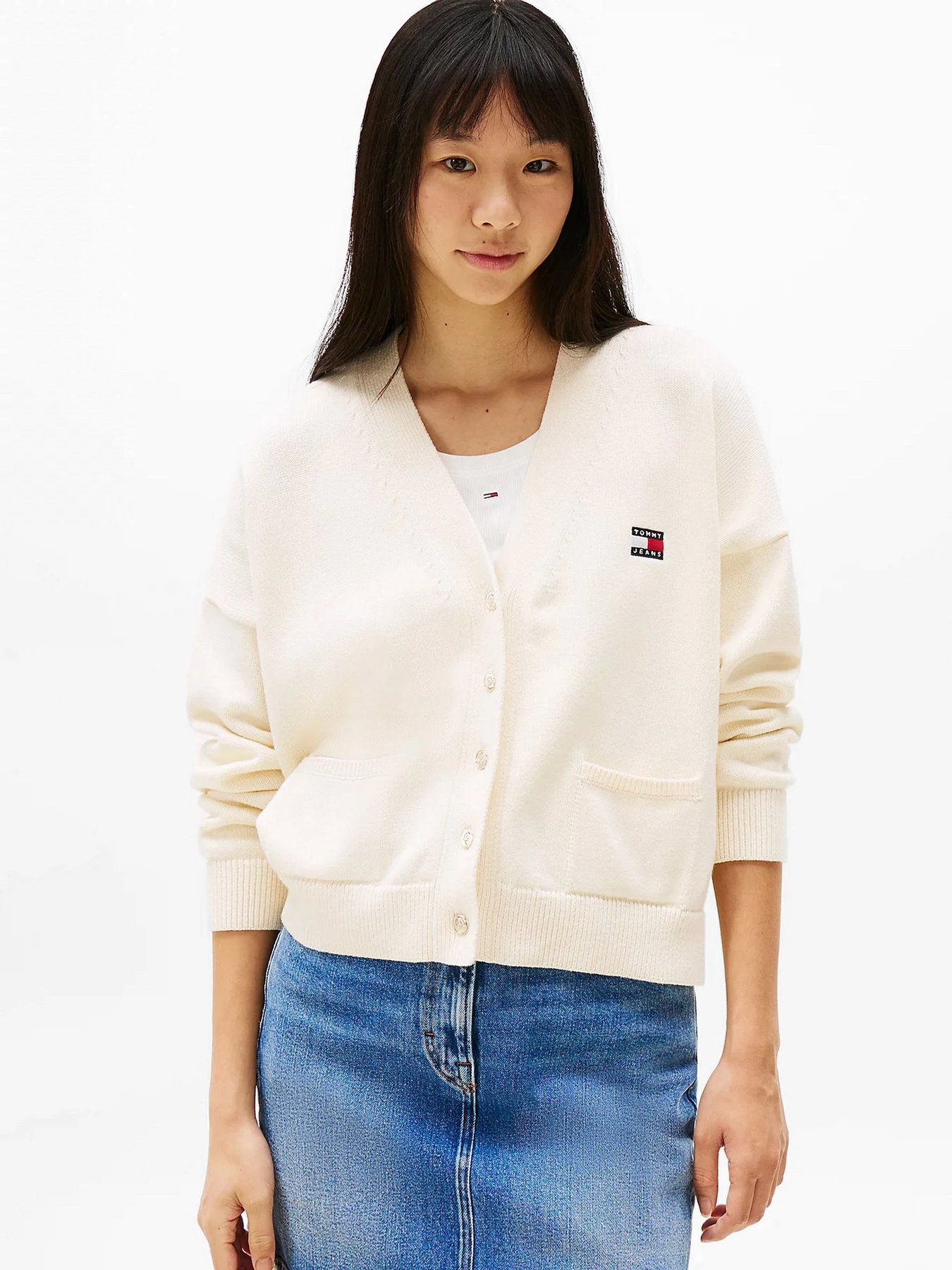 Свитры и кардиганы Tommy Jeans модель DW0DW20257-YBH Фото