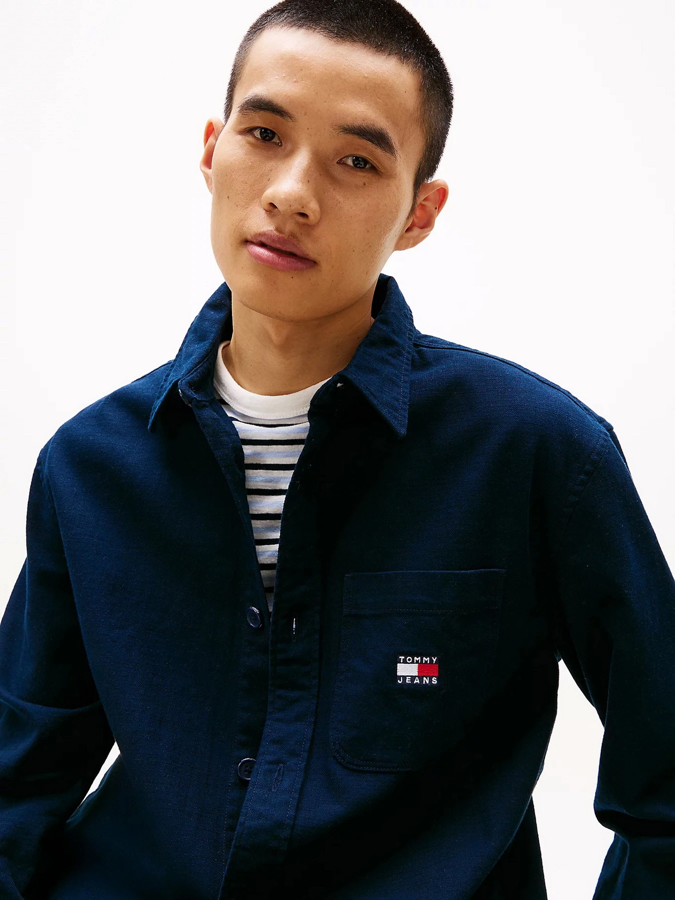 Рубашки Tommy Jeans модель DM0DM20874-C1G Рубашки Tommy Jeans модель DM0DM20874-C1G Фото