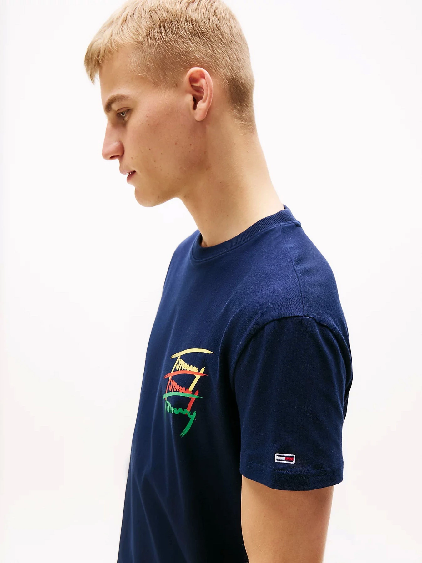 Футболки і поло Tommy Jeans модель DM0DM20771-C1G Футболки і поло Tommy Jeans модель DM0DM20771-C1G Фото