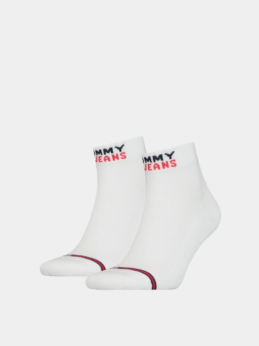 Носки и гольфы Tommy Hilfiger 2-Pack Uni Tj Quarter Socks модель 701218956001 Фото