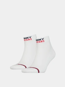 Носки и гольфы Tommy Hilfiger 2-Pack Uni Tj Quarter Socks модель 701218956001 Фото