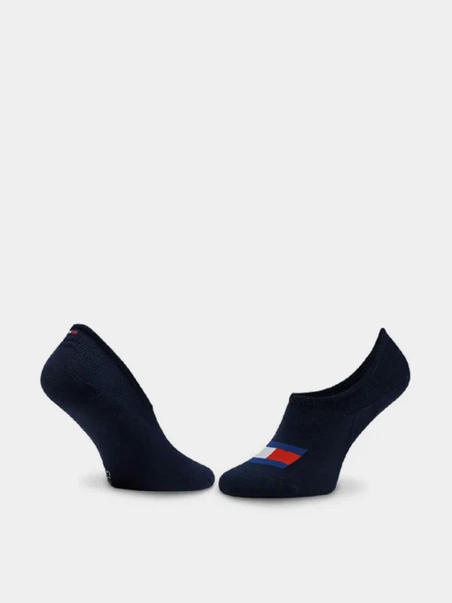 Tommy Hilfiger TJ FOOTIE 2P FLAG Набір шкарпеток колір синій фото 2
