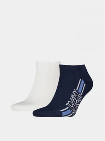 Шкарпетки та гольфи Tommy Hilfiger SNEAKER 2P LOGO STRIPE модель 701238498004 Фото