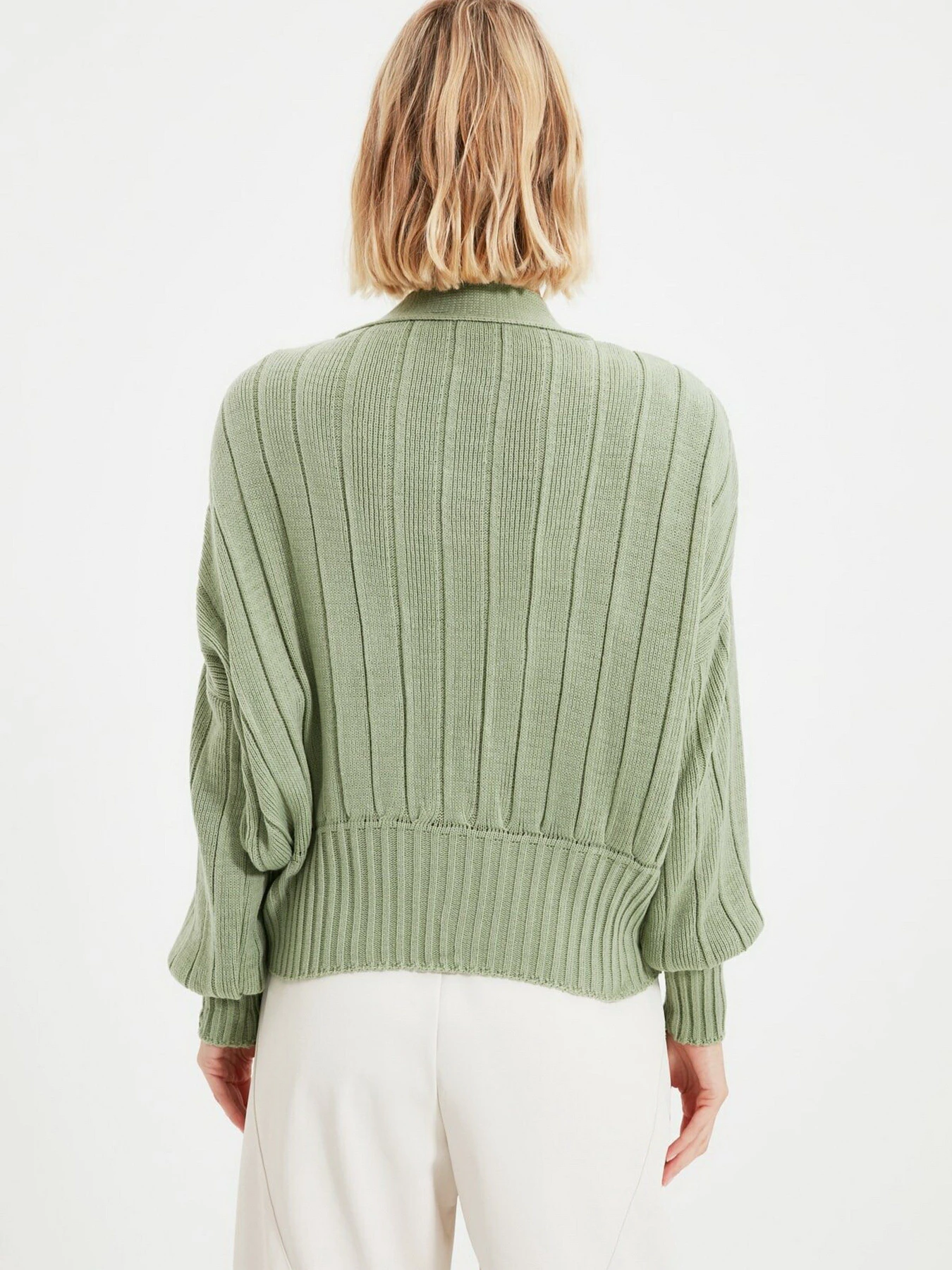Свитры и кардиганы Trendyol модель TWOAW21HI0380/Mint Фото