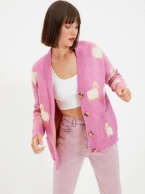 Свитры и кардиганы Trendyol модель TWOAW21HI0476/Fusya Фото