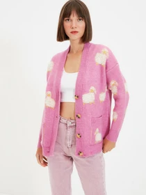 Свитры и кардиганы Trendyol модель TWOAW21HI0476/Fusya Фото