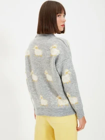 Свитры и кардиганы Trendyol модель TWOAW21HI0476/Gri Фото