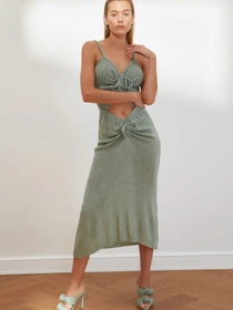 Платья Trendyol модель TWOSS21EL3532/Mint Фото