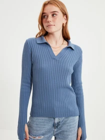 Свитры и кардиганы Trendyol модель TWOAW21KZ1113/Indigo Фото