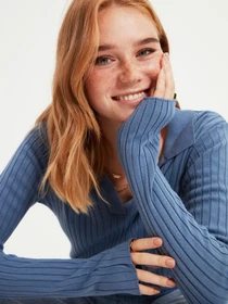 Свитры и кардиганы Trendyol модель TWOAW21KZ1113/Indigo Фото