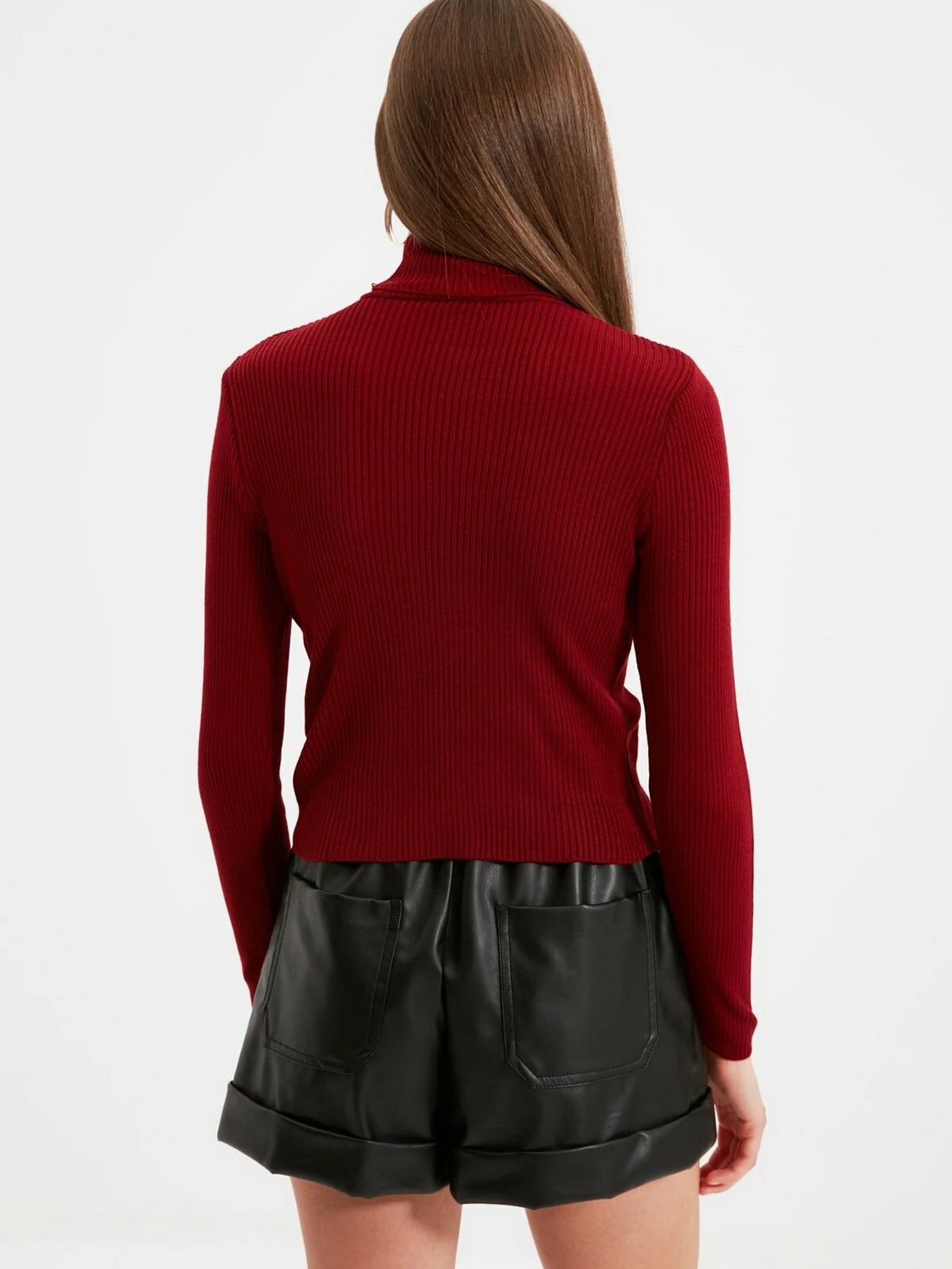 Свитры и кардиганы Trendyol модель TWOAW21KZ1279/Bordo Свитры и кардиганы Trendyol модель TWOAW21KZ1279/Bordo Фото