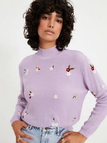 Свитры и кардиганы Trendyol модель TWOAW21KZ2106/Lila Фото