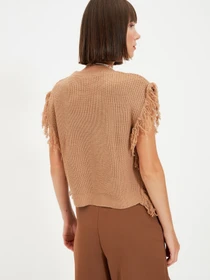 Свитры и кардиганы Trendyol модель TWOAW22BZ0014/Camel Фото