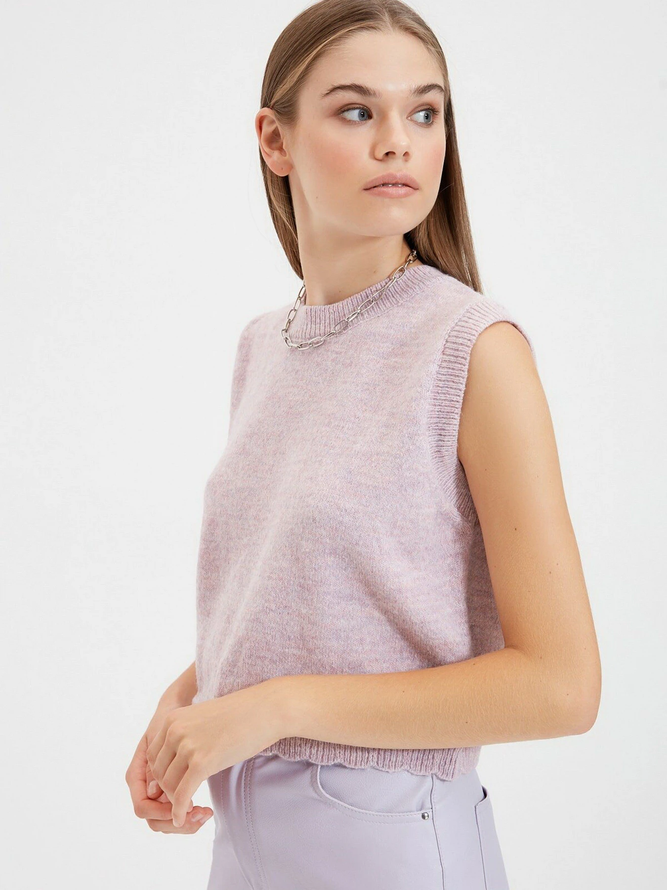 Свитры и кардиганы Trendyol модель TWOAW22BZ0059/Lila Свитры и кардиганы Trendyol модель TWOAW22BZ0059/Lila Фото