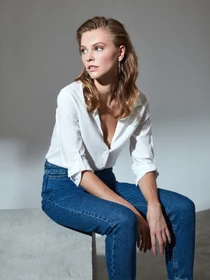 Рубашки Trendyol модель TWOSS20GO0241/Beyaz Фото