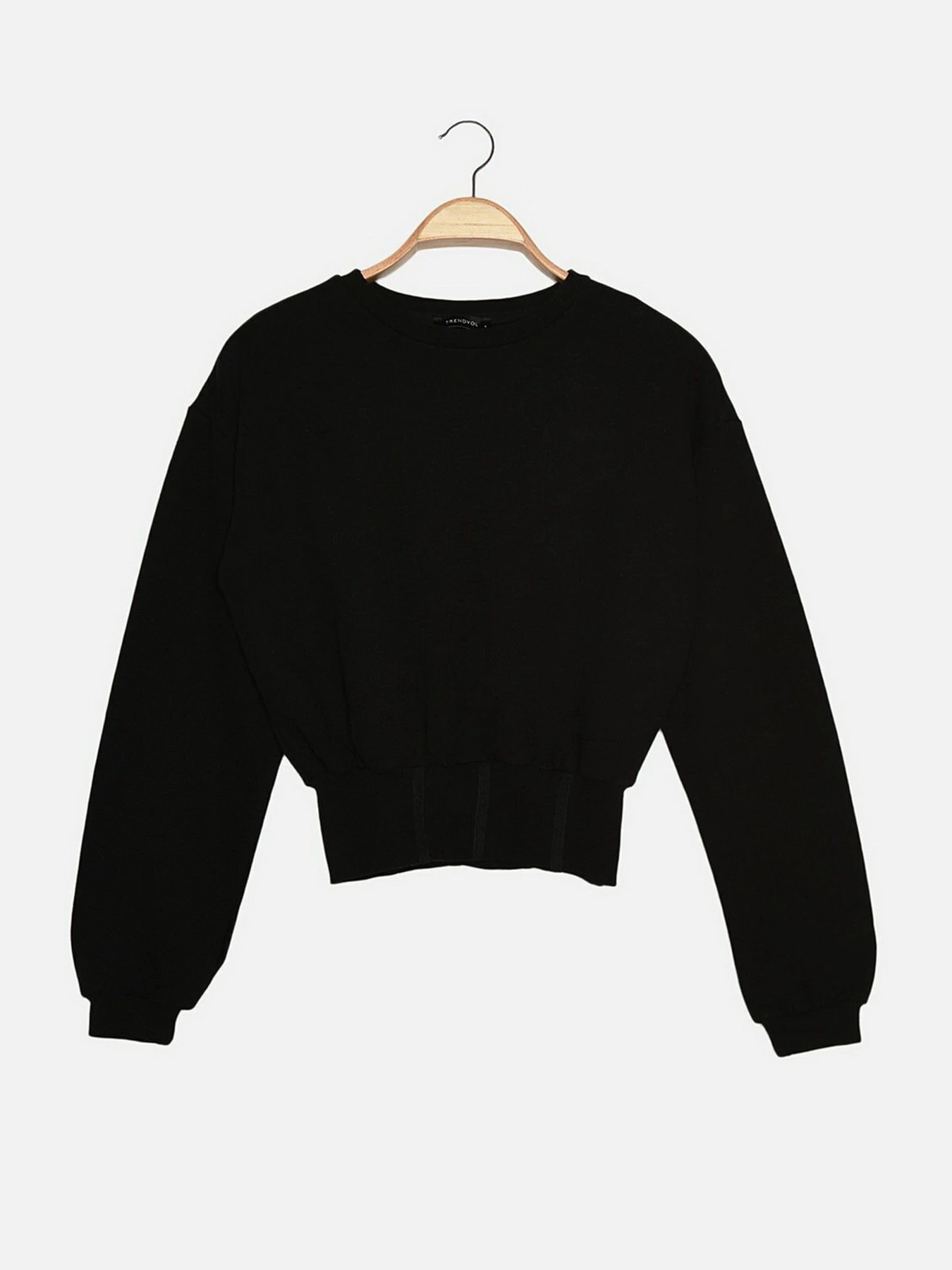 Худи и свитшоты Trendyol модель TWOAW22BZ0113/Siyah Худи и свитшоты Trendyol модель TWOAW22BZ0113/Siyah Фото