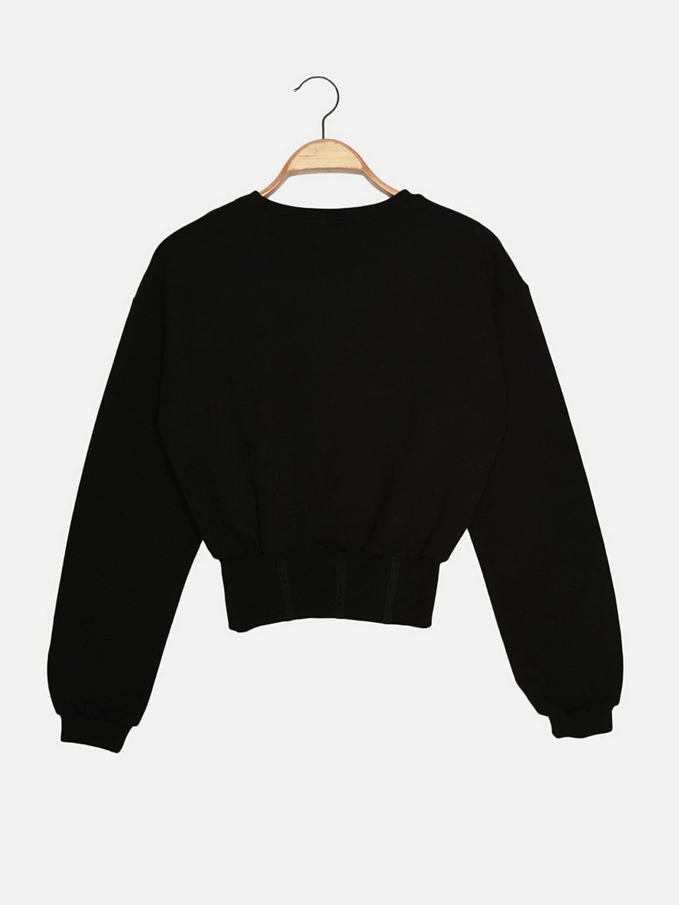 Худи и свитшоты Trendyol модель TWOAW22BZ0113/Siyah Худи и свитшоты Trendyol модель TWOAW22BZ0113/Siyah Фото