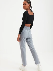 Брюки Trendyol модель TWOAW22EA0082/Gri Фото