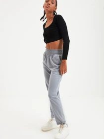 Брюки Trendyol модель TWOAW22EA0082/Gri Фото