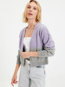 Свитры и кардиганы Trendyol модель TWOAW22HI0002/Lila Фото