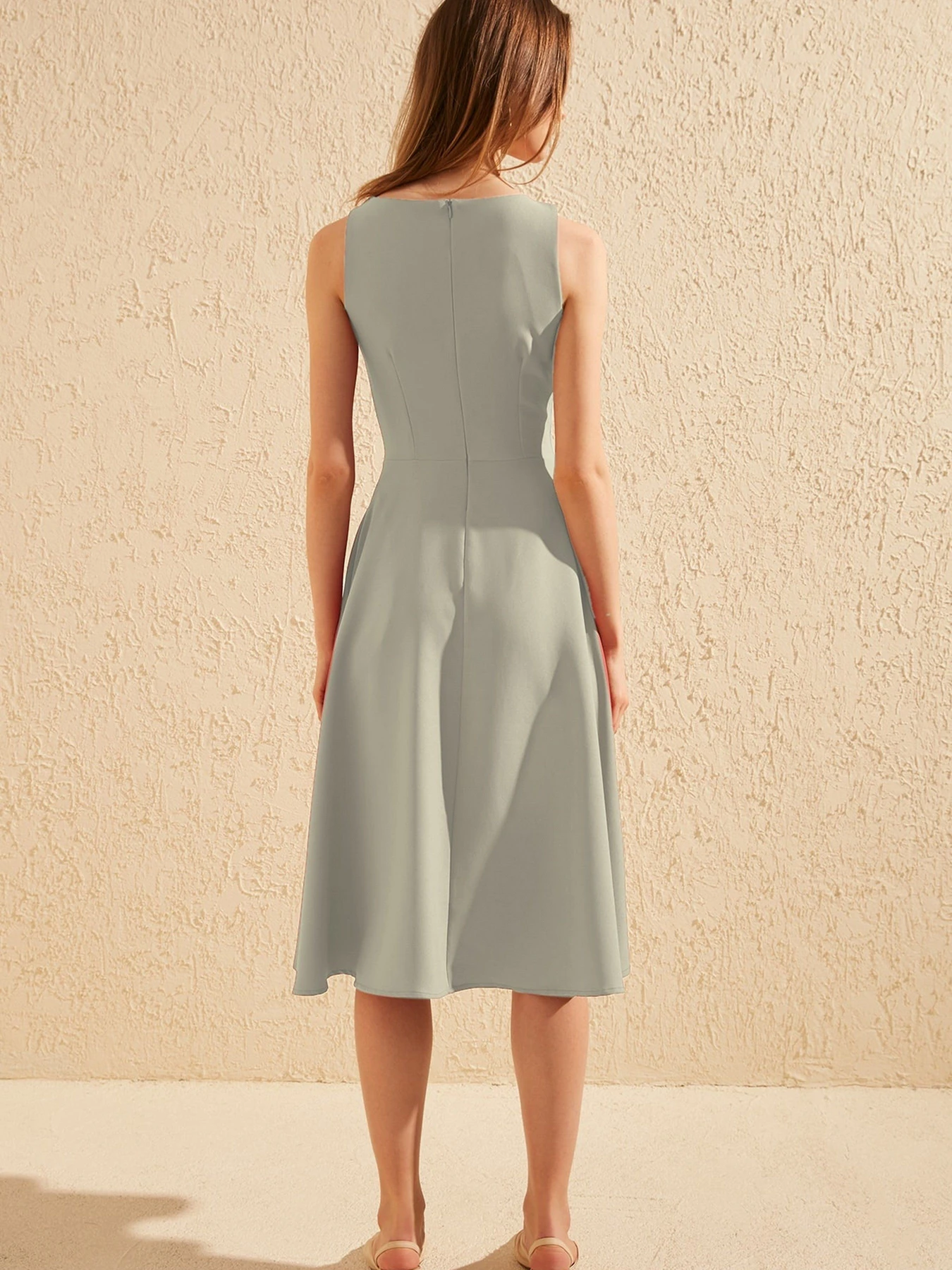 Платья Trendyol модель TWOSS20EL0980/Mint Платья Trendyol модель TWOSS20EL0980/Mint Фото