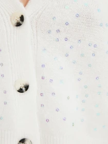 Свитры и кардиганы Trendyol модель TWOAW22HI0024/Ekru Фото