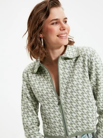 Свитры и кардиганы Trendyol модель TWOAW22HI0067/Mint Фото