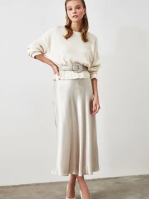 Юбки Trendyol модель TWOAW21ET0223/Gumus Фото