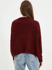 Свитры и кардиганы Trendyol модель TWOAW22HI0162/Bordo Фото