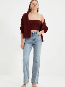 Свитры и кардиганы Trendyol модель TWOAW22HI0162/Bordo Фото