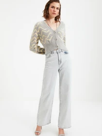 Свитры и кардиганы Trendyol модель TWOAW22HI0184/Gri Фото